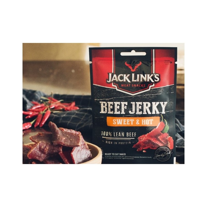   Wołowina suszona Jack Link's słodko-ostra 25 g - 4 - Żywność