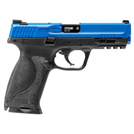   Pistolet na kule gumowe Smith&Wesson M&P9 M2.0 T4E LE kal. .43 niebieski - 2 - Broń na kule gumowe
