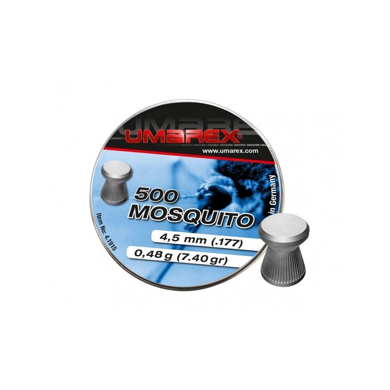   Śrut diabolo Umarex Mosquito Ribbed 4,5 mm 500 szt. - 1 - Śrut 4,5 mm
