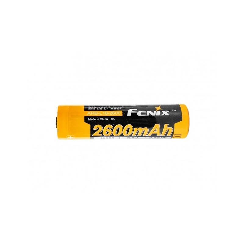   Akumulator Fenix ARB-L18 (18650 2600 mAh 3,6V) - 1 - Latarki 