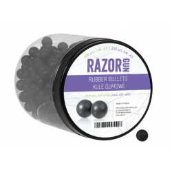   Kule gumowe RazorGun 43 kal. .43 / 200 szt. do Umarex M&P9c TPM1 PPQ - 1 - Broń na kule gumowe