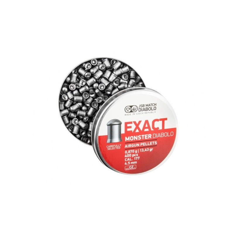  Śrut diabolo JSB Exact Monster 4,52/400 - 2 - Śrut 4,5 mm