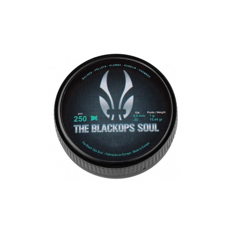   Śrut Black Ops płaski 5,5 mm 250 szt. - 1 - Śrut 5,5 mm