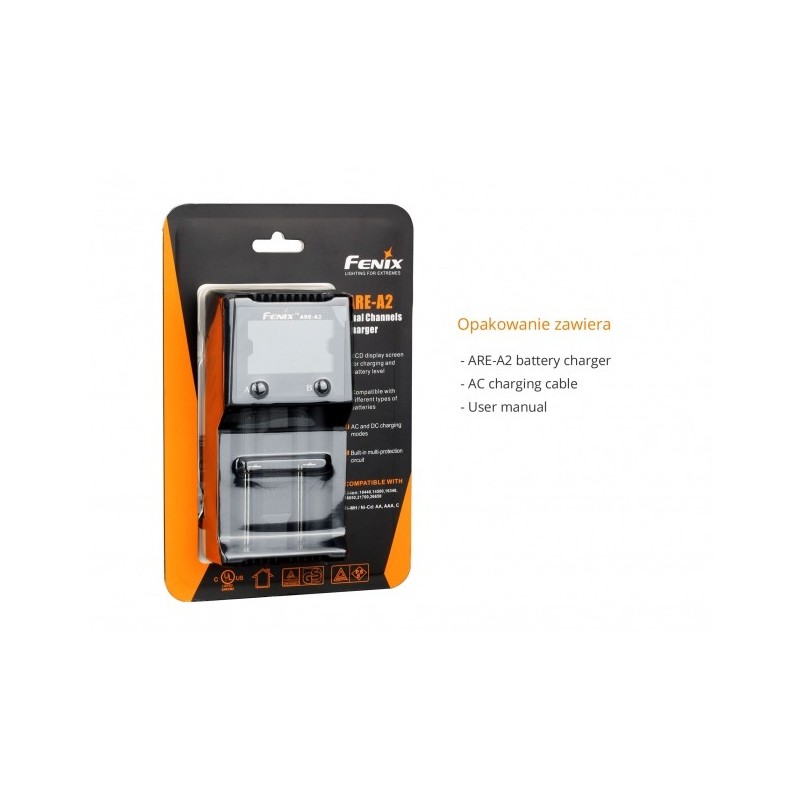   Ładowarka sieciowa Fenix ARE-A2 - 3 - Latarki 