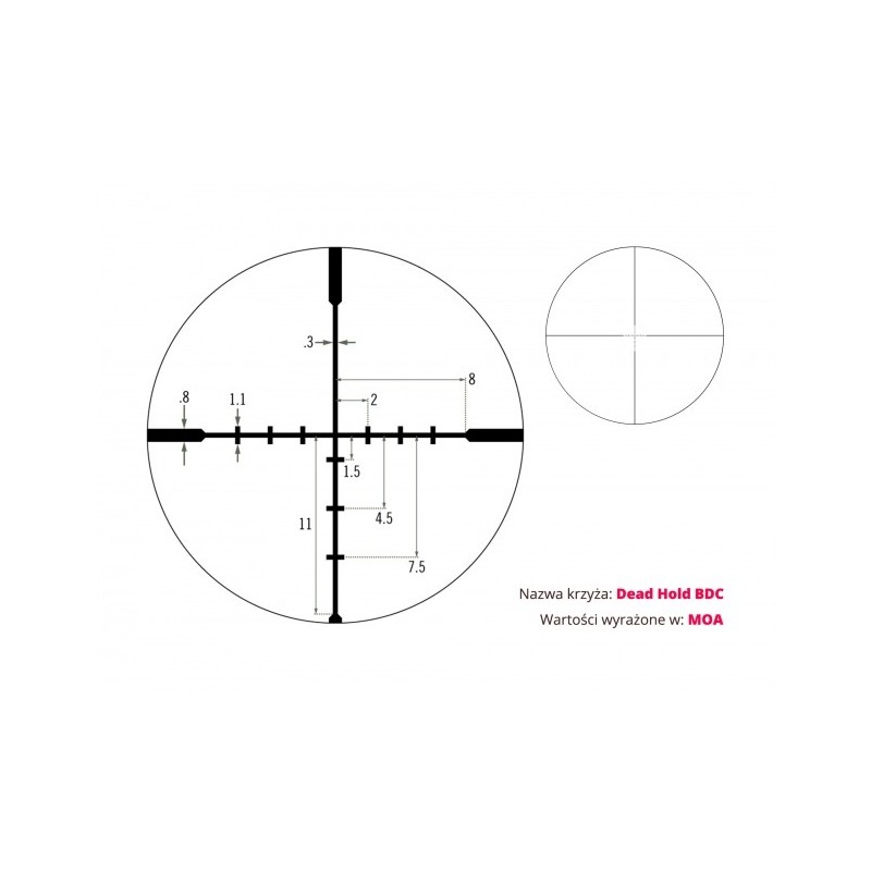   Luneta celownicza Vortex Crossfire II 4-12x40 1'' AO BDC - 8 - Lunety