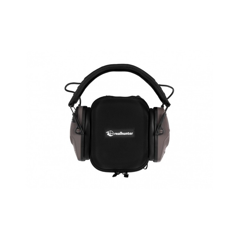   Słuchawki RealHunter Active ProSHOT BT brązowe - 2 - Ochrona i BHP