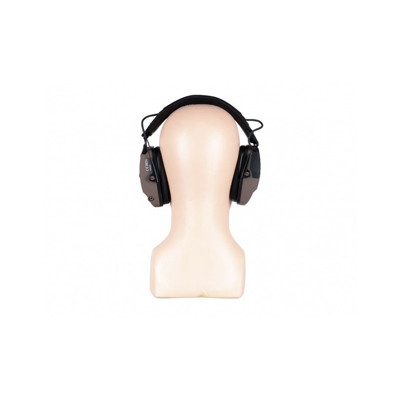   Słuchawki RealHunter Active ProSHOT BT brązowe - 7 - Ochrona i BHP