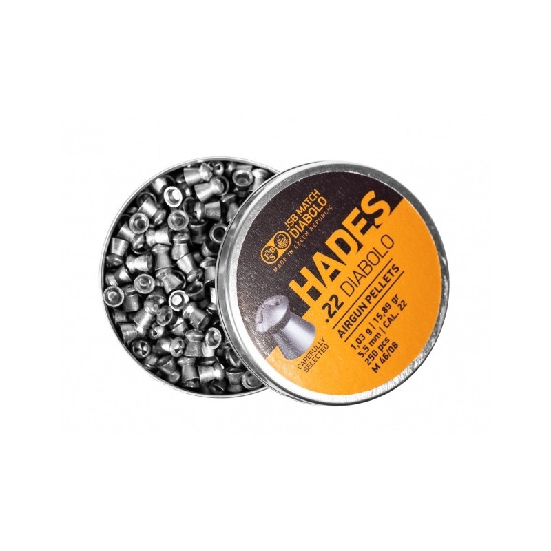   Śrut diabolo JSB Hades 5,5 mm 250 szt. - 3 - Śrut 5,5 mm