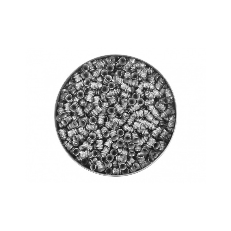   Śrut diabolo Umarex Jackal Pointed Ribbed 4,5/500 - 3 - Śrut 4,5 mm