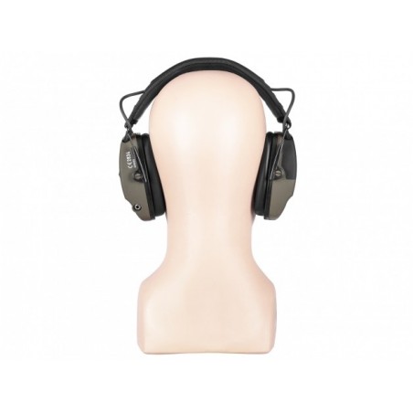   Słuchawki RealHunter Active ProSHOT BT oliwkowe - 7 - Ochrona i BHP