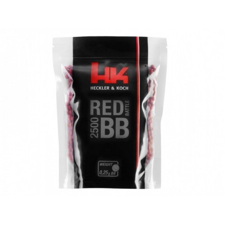   Kulki BB do ASG HK Heckler & Koch Red Battle 0,25 g 6 mm 2500 szt. - 1 - Kulki ASG
