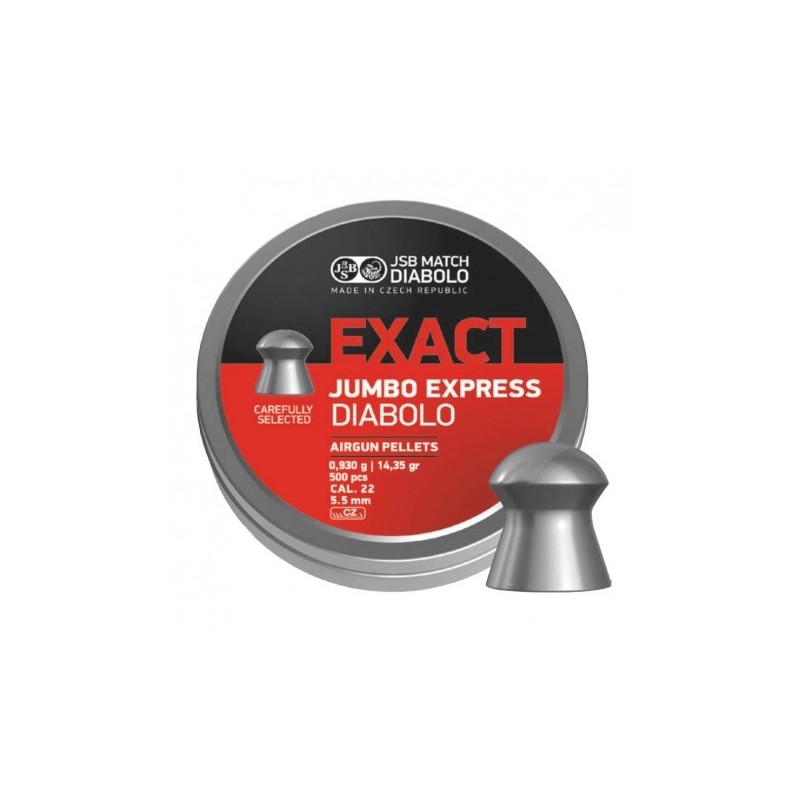   Śrut diabolo JSB Exact Jumbo Express 5,52 mm 250 szt. - 1 - Śrut 5,5 mm