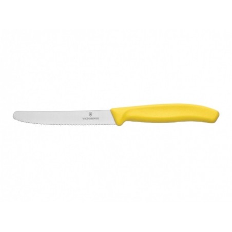   Nóż do pomidorów Victorinox ząbkowany 11cm żółty 6.7836.L118 - 1 - Noże z głownią stałą