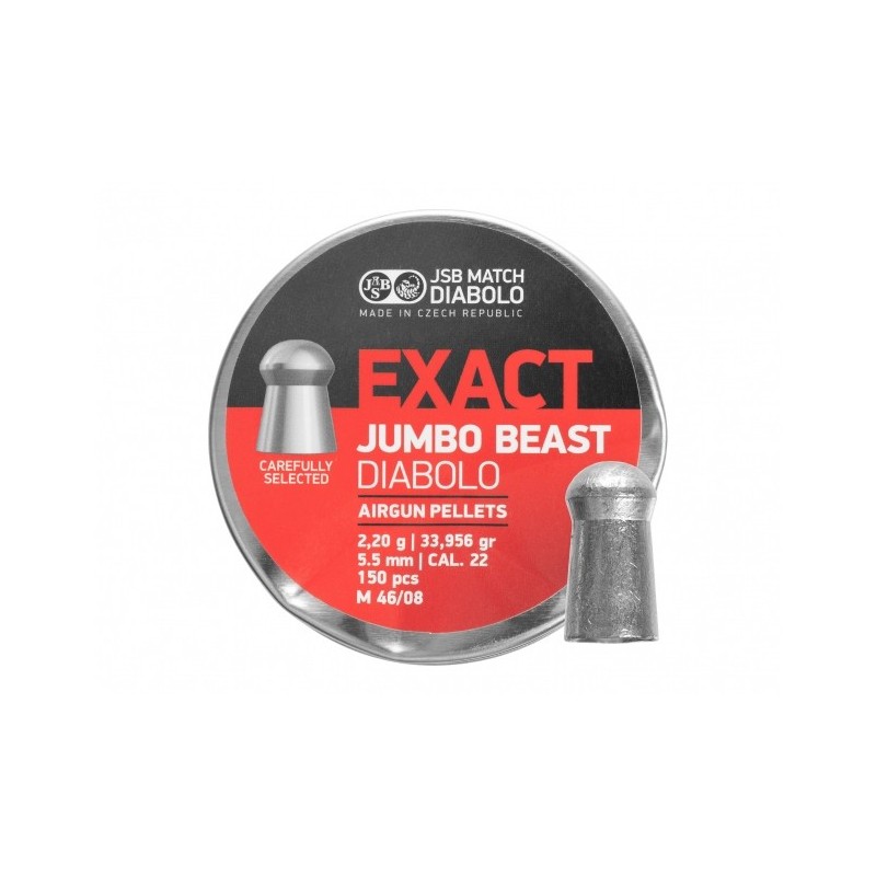   Śrut diabolo JSB Exact Jambo Beast 5,52/150 - 1 - Śrut 5,5 mm