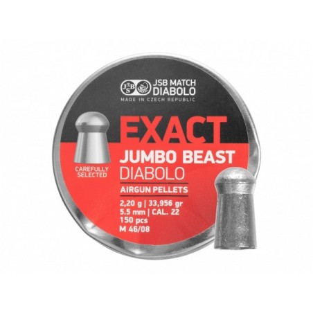   Śrut diabolo JSB Exact Jambo Beast 5,52/150 - 1 - Śrut 5,5 mm