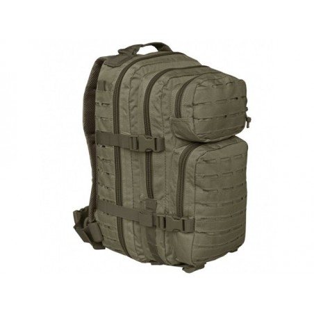   Plecak Mil-Tec Assault laser mały 42 x 20 x 2 cm oliwkowy - 1 - Plecaki i torby