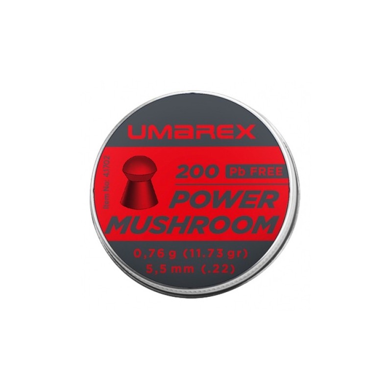   Śrut Umarex Power Mushroom 5,5 mm 200 szt. - 1 - Śrut 5,5 mm