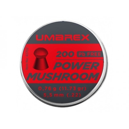   Śrut Umarex Power Mushroom 5,5 mm 200 szt. - 1 - Śrut 5,5 mm
