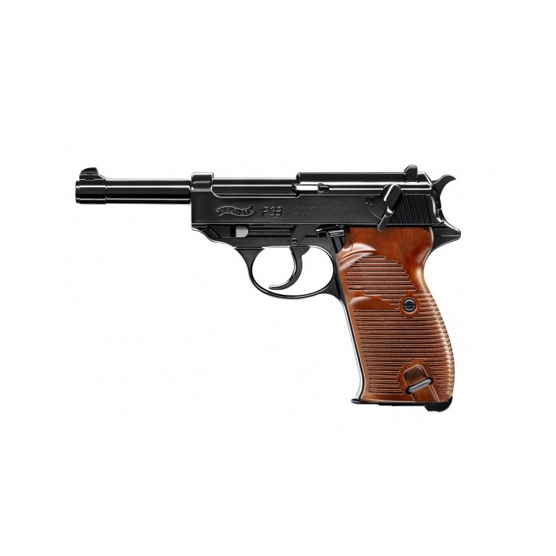   Pistolet wiatrówka Walther P38 4,5 mm CO2 BB - 1 - WIĘCEJ KATEGORII