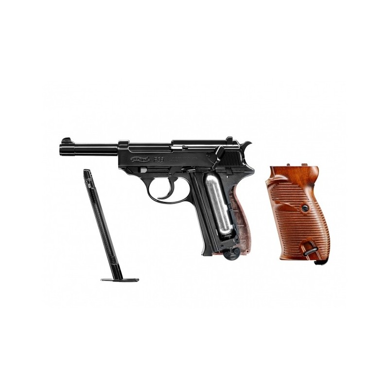   Pistolet wiatrówka Walther P38 4,5 mm CO2 BB - 3 - WIĘCEJ KATEGORII