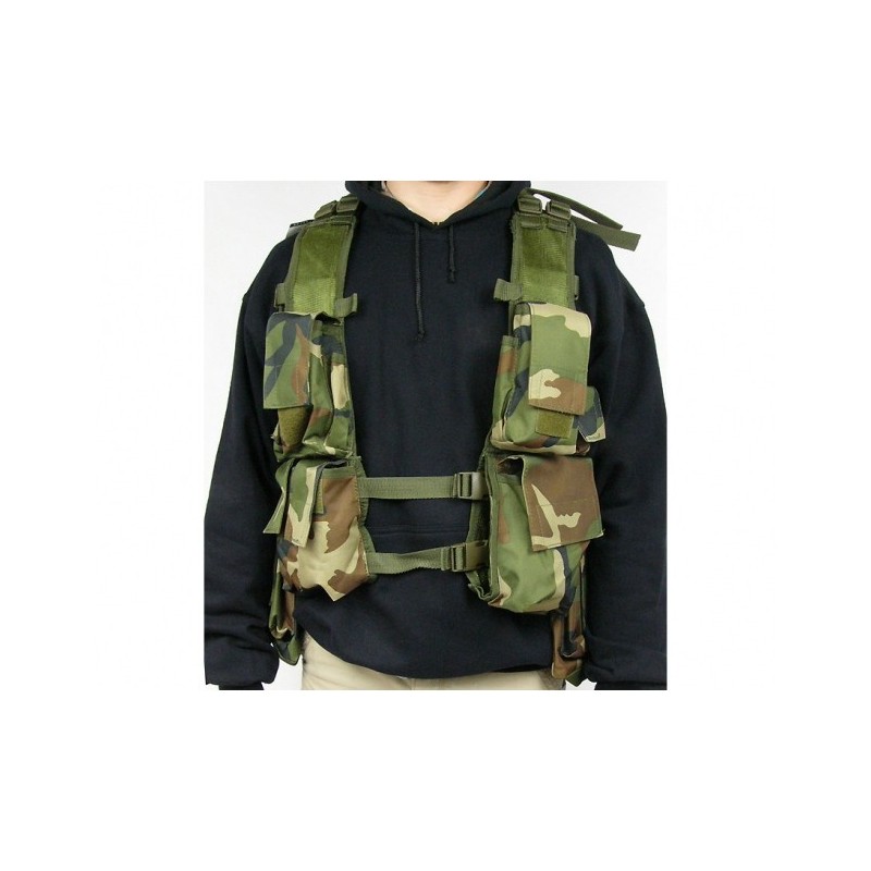   Kamizelka taktyczna MFH - czarna - 2 - Akcesoria ASG