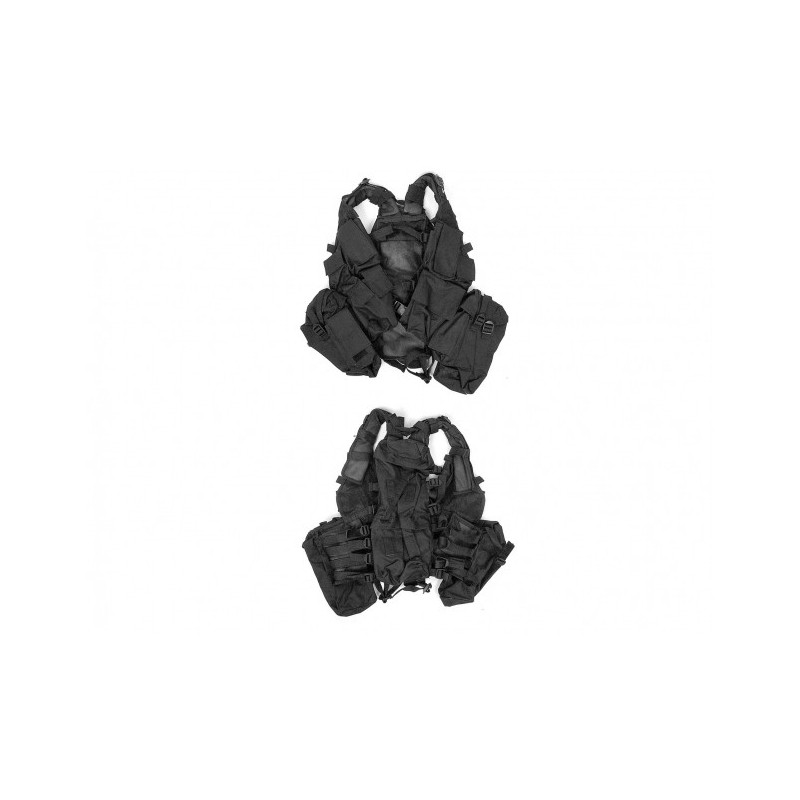   Kamizelka taktyczna MFH - czarna - 5 - Akcesoria ASG