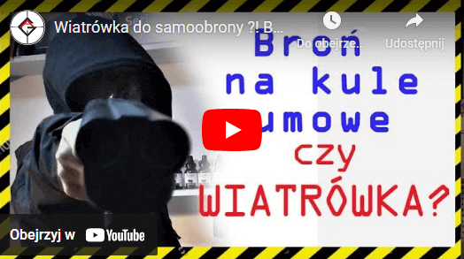 Wiatrówka do samoobrony ?! Posłuchaj! 